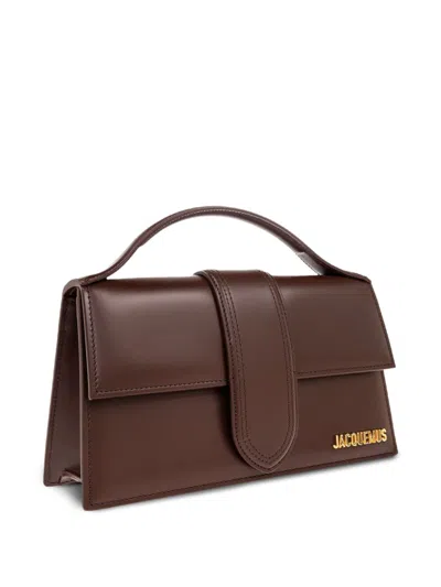 Jacquemus Grand Mini Shoulder Bag In Brown