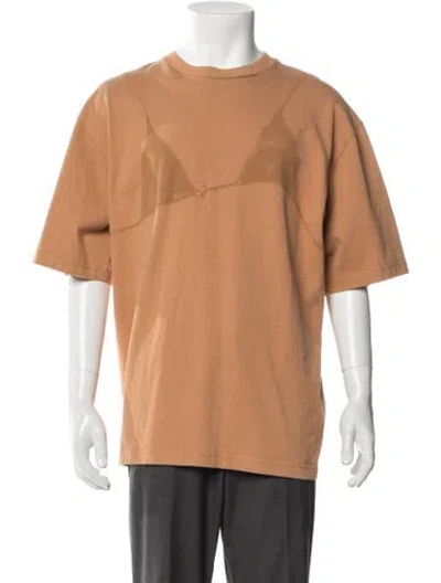 Pre-owned Jacquemus Graphic Print Crew Neck T-shirt In Neutral