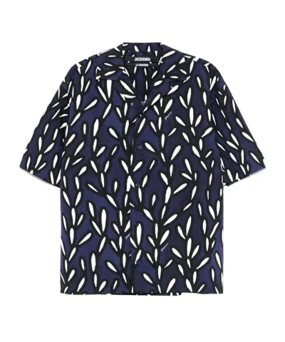 JACQUEMUS JACQUEMUS GRAPHIC PRINT SHORT-SLEEVE SHIRT