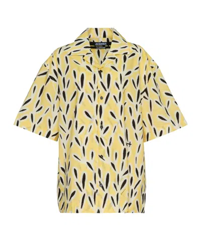 JACQUEMUS JACQUEMUS GRAPHIC PRINT SHORT-SLEEVE SHIRT