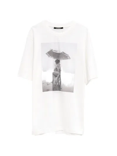 Jacquemus Graphic Print Short-sleeve T-shirt With Relaxed Fit In Multi