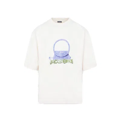 Jacquemus Graphic Printed Crewneck T-shirt In White