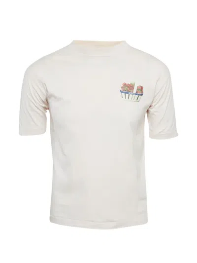 Pre-owned Jacquemus Graphic-print T-shirt In Neutral