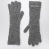 Jacquemus Les Gants Gros Grain Alpaca Blend Gloves In Gray