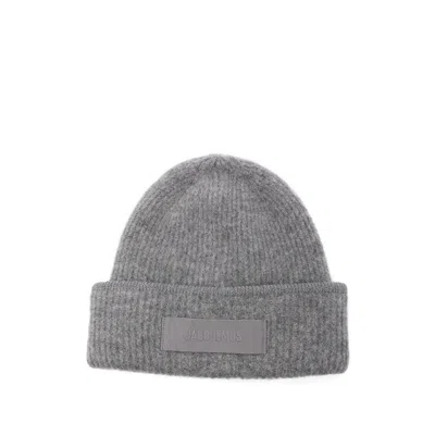 JACQUEMUS GRAY HATS