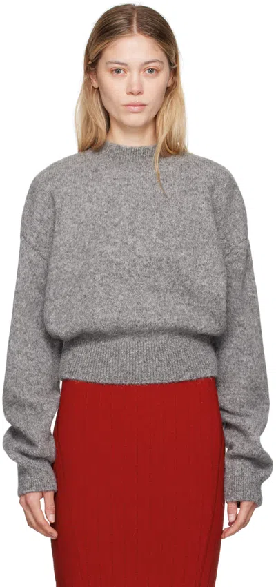 Jacquemus Gray Les Classiques 'la Maille ' Sweater In 950 Grey