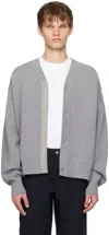 Jacquemus Gray Les Classiques 'le Cardigan Boutonné' Cardigan In 950 Grey