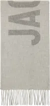 Jacquemus Gray Les Classiques 'l'écharpe ' Scarf In 950 Grey