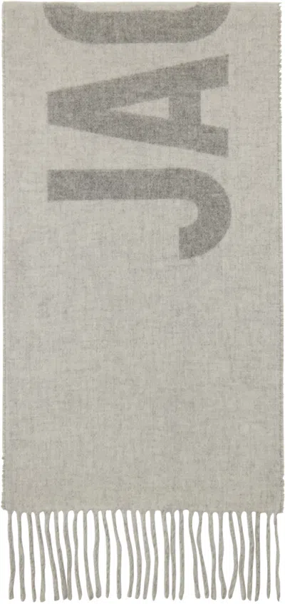 Jacquemus Gray Les Classiques 'l'écharpe ' Scarf In 950 Grey