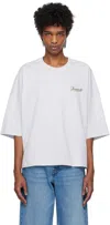Jacquemus Gray 'the Corto' T-shirt In 9cn Uni Club Grey