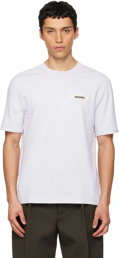 Jacquemus Gros Grain T-shirt In Animal Print