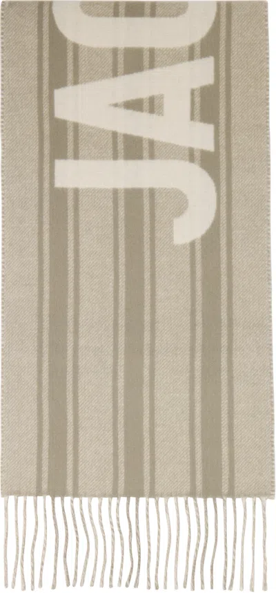 Jacquemus Gray 'the ' Scarf