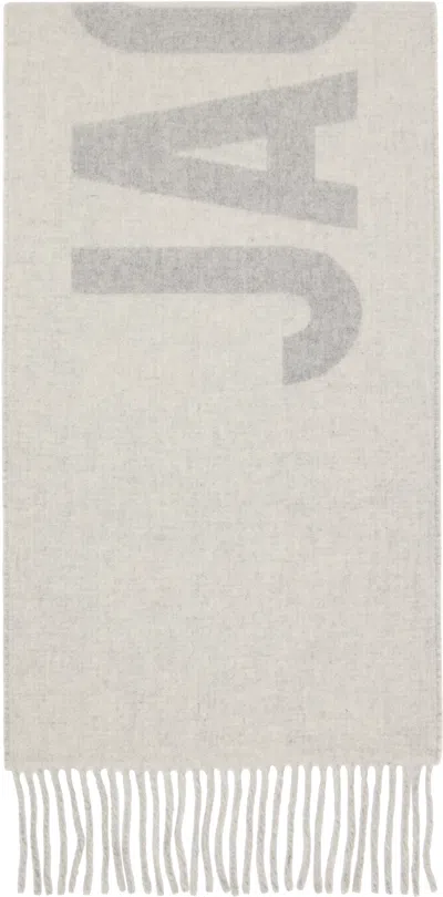 Jacquemus Gray 'the ' Scarf