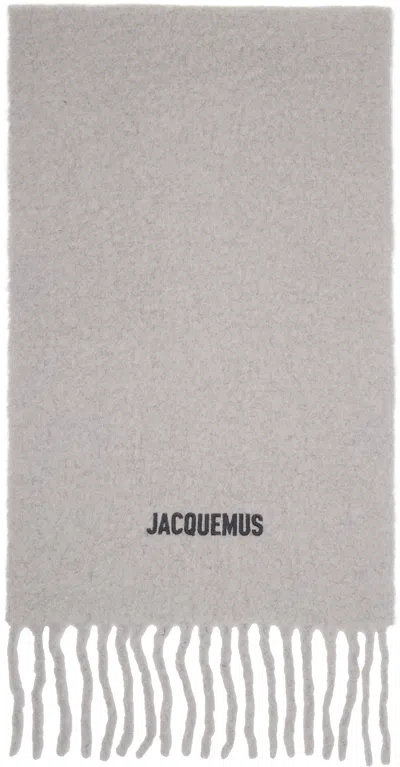 Jacquemus Gray 'the Moisson' Scarf
