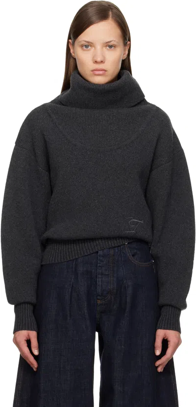 Jacquemus Gray 'the Pallone' Sweater