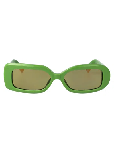 Jacquemus Green Acetate Sunglasses