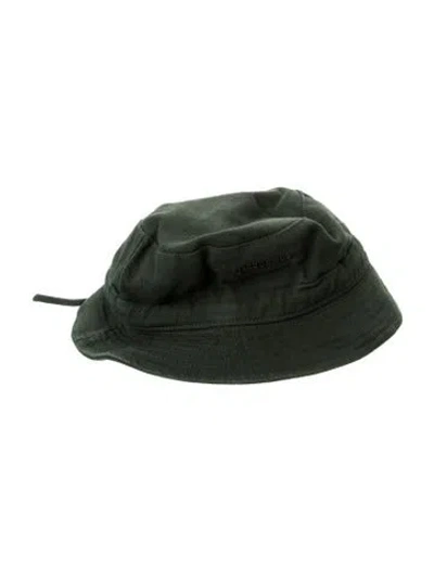 Pre-owned Jacquemus Green Canvas Bucket Hat