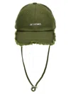 Jacquemus La Casquette Artichaut Baseball Cap In Green