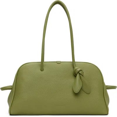 Jacquemus Green La Croisière 'the Turismo' Bowling Bag In 552 Green 2