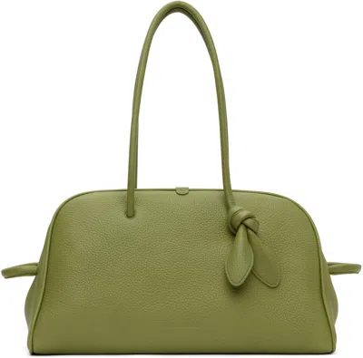Jacquemus Green La Croisière 'the Turismo' Bowling Bag In 552 Green 2