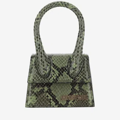 Jacquemus Green Le Chiquito Leather Mini Bag
