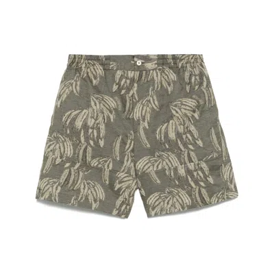 JACQUEMUS GREEN SHORTS