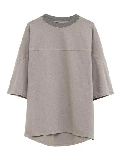 Jacquemus Grey Atelier T-shirt In Cotton With Print In Gray