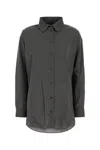 Jacquemus Grey Classic Shirt In Black