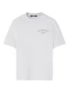 Jacquemus Grey Cotton T-shirt With Embroidered Logo In Gray