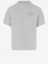 Jacquemus Grey Crewneck Logo T-shirt In Gray
