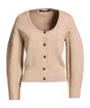 Jacquemus Grey Knit Jacket In Neutral