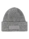 Jacquemus Le Bonnet Gros Grain Wool-blend Beanie In Grey