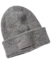 Jacquemus Gros Grain Alpaca & Wool-blend Beanie In Gray