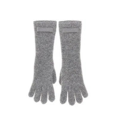 JACQUEMUS 'GROS GRAIN' ALPACA BLEND GLOVES