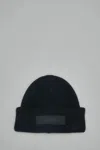 Jacquemus Gros Grain Beanie In Black