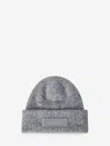 Jacquemus Gros Grain Beanie In Gray