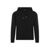 Jacquemus The Gros Grain Cropped Hooded Sweatshirt In Black