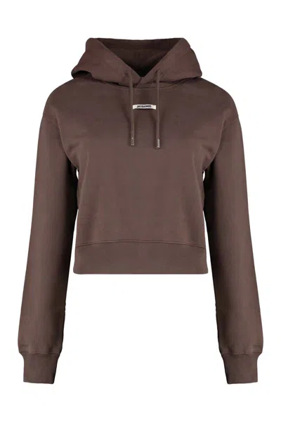 JACQUEMUS JACQUEMUS GROS GRAIN COTTON HOODIE