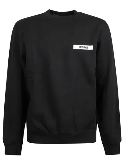 JACQUEMUS GROS GRAIN COTTON SWEATER