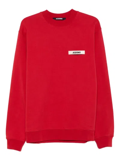 JACQUEMUS JACQUEMUS GROS GRAIN CREW NECK SWEATSHIRT