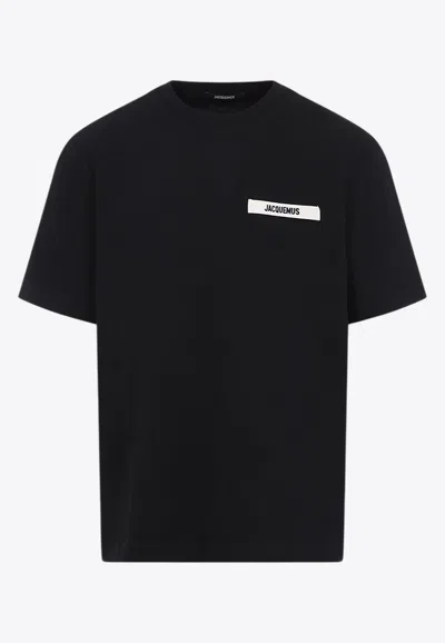 JACQUEMUS GROS GRAIN CREWNECK T-SHIRT