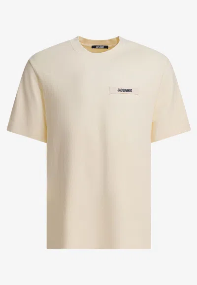 JACQUEMUS GROS GRAIN CREWNECK T-SHIRT