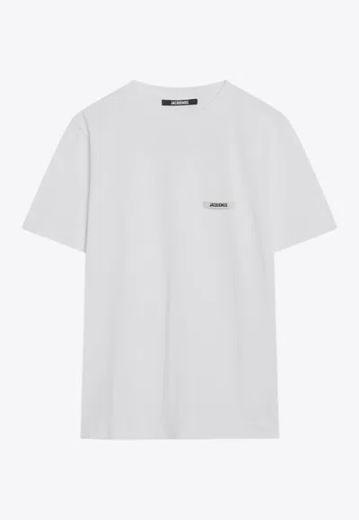 JACQUEMUS GROS GRAIN CREWNECK T-SHIRT