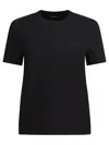 Jacquemus Womens Black Le T-shirt Grosgrain-logo Cotton-jersey T-shirt In Black