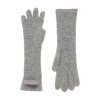 Jacquemus Gros Grain Gloves In Grey