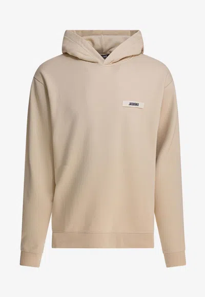 JACQUEMUS GROS GRAIN HOODED SWEATSHIRT