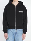 Jacquemus Men The Gros Grain Hoodie In Black