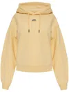 Jacquemus Gros Grain Light Beige Hooded Sweatshirt In Brown