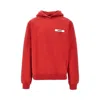 Jacquemus Le Hoodie Gros Grain Cotton Hoodie In Red