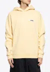 Jacquemus Gros-grain Hoodie In Yellow
